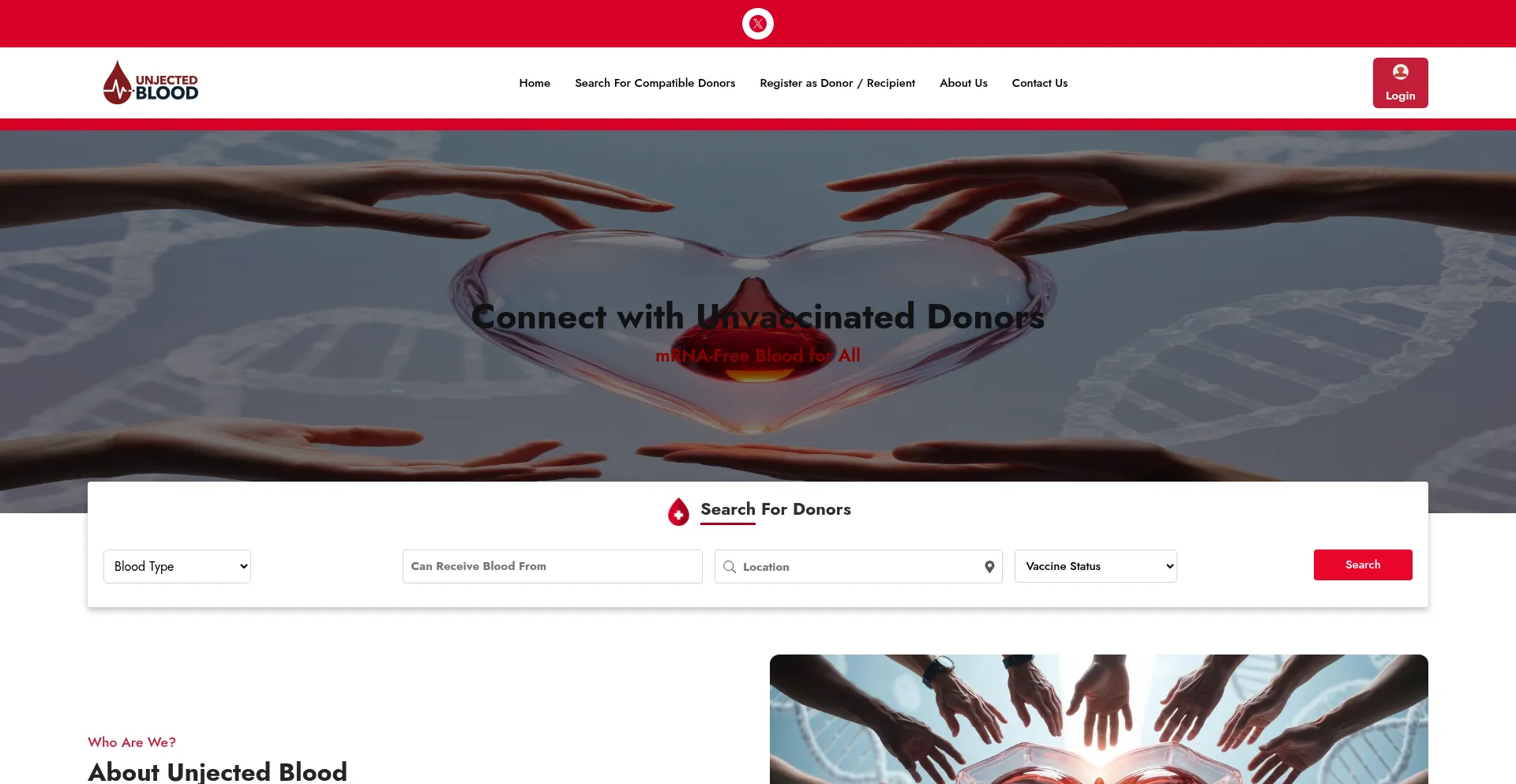Unjectedblood.com