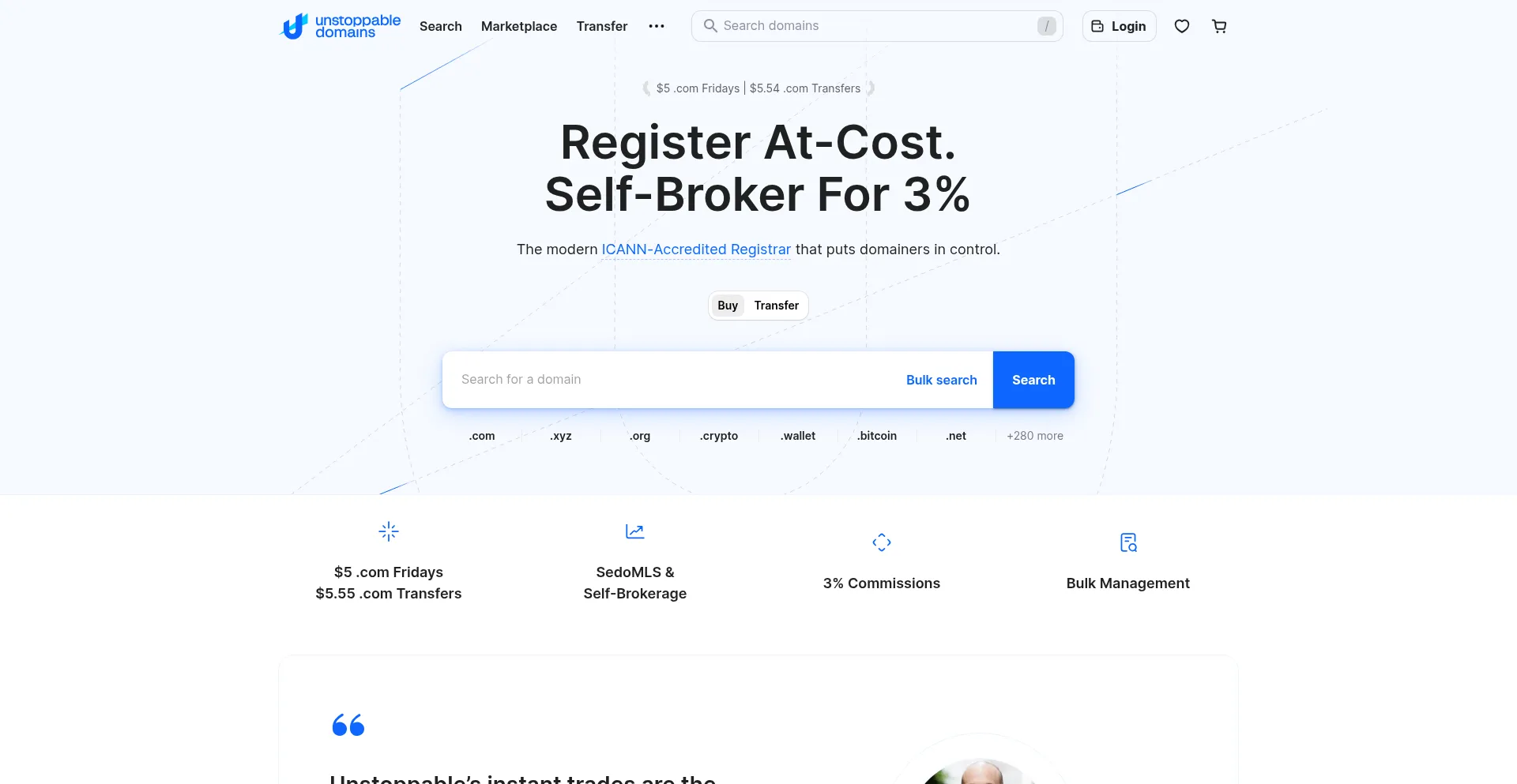 Unstoppabledomains.com