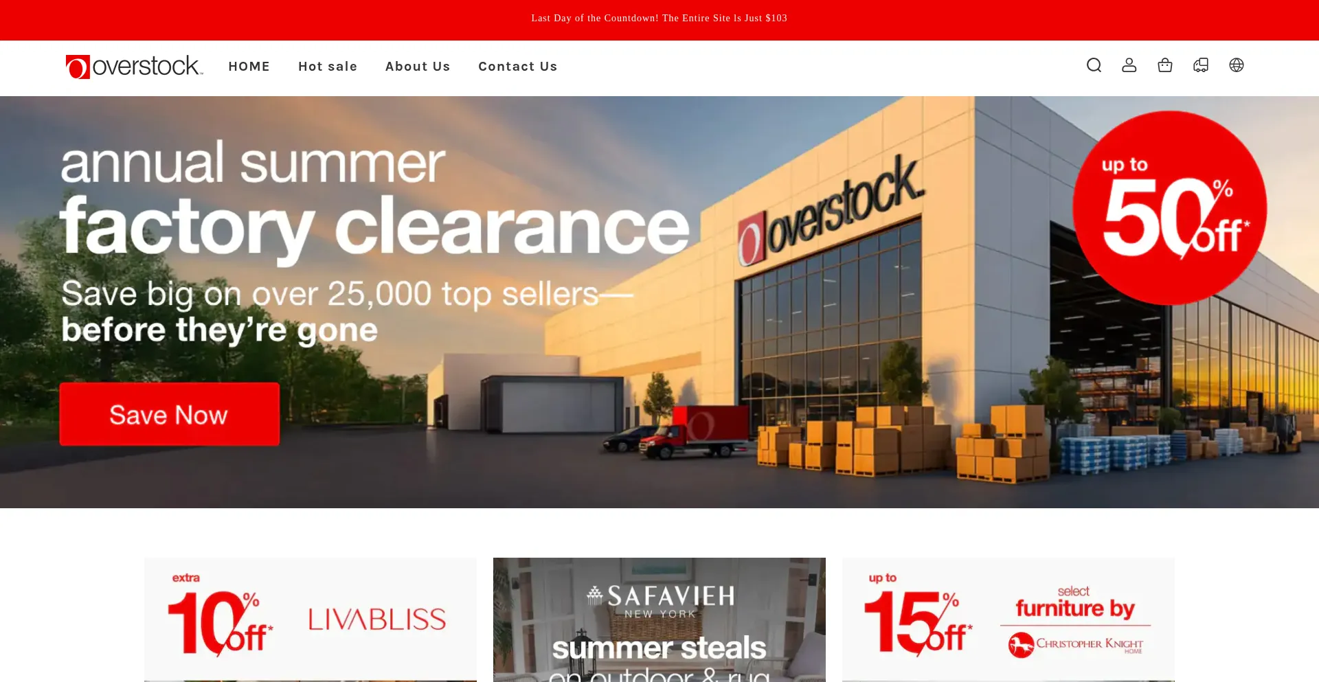 Website screenshot of Uomilrt.shop