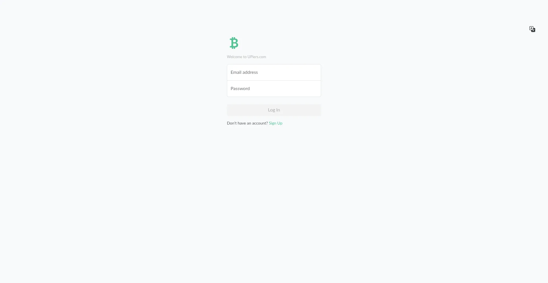 Website screenshot of Upiers.com