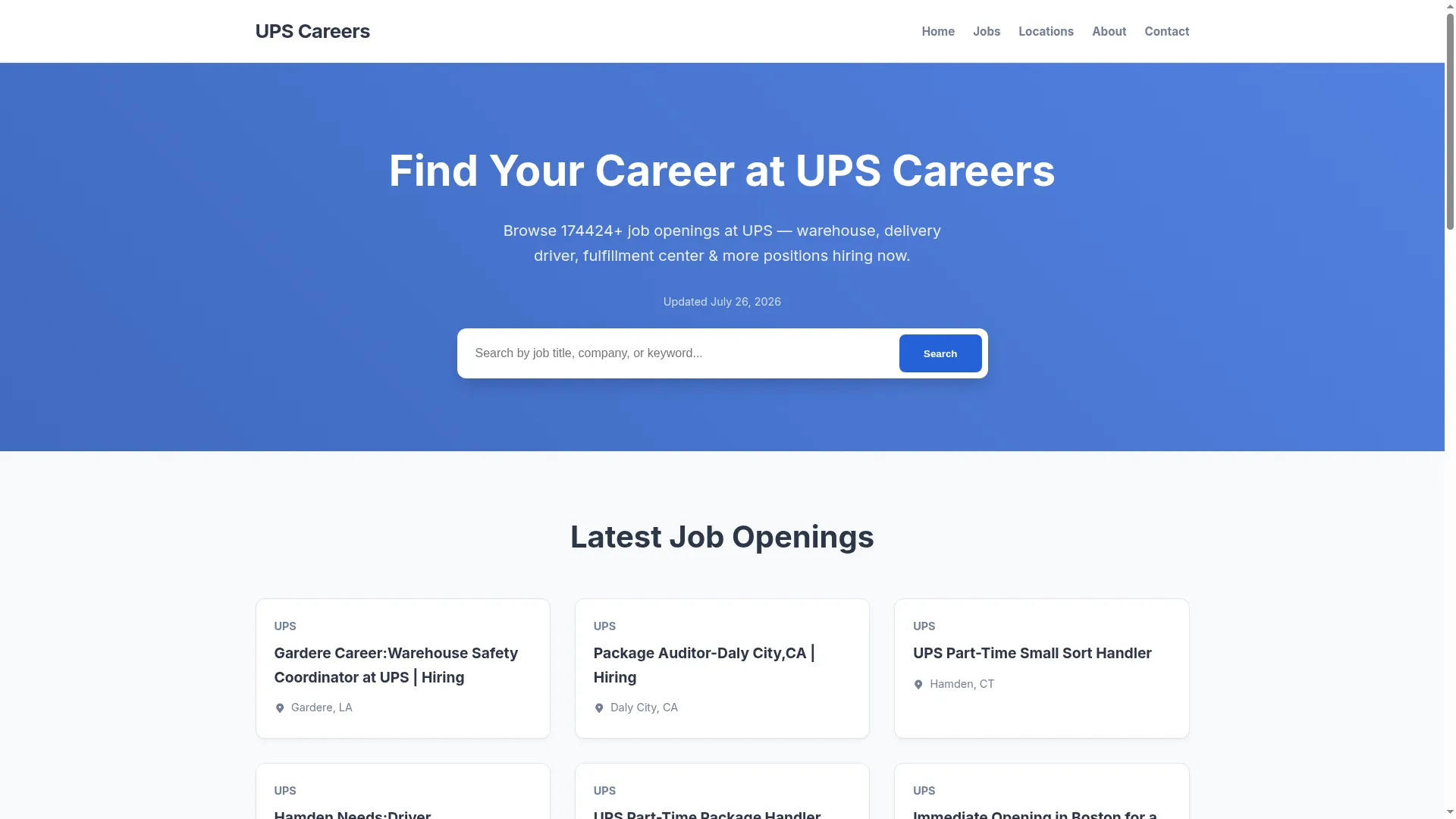 Ups.lightcareer.co.com