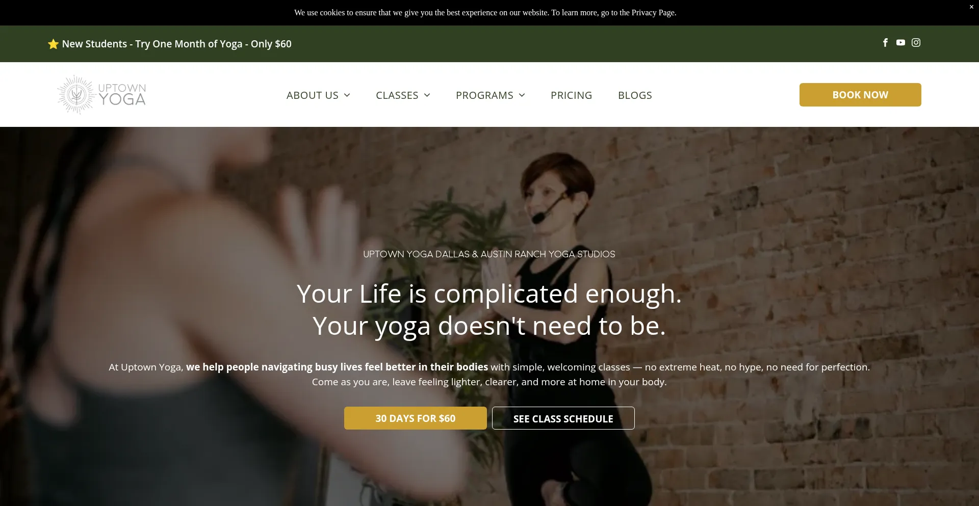 Uptownyoga.com