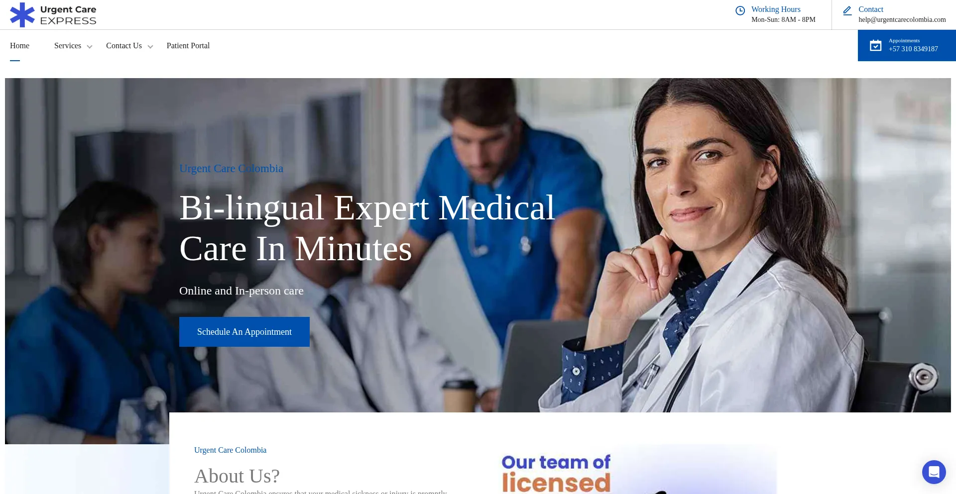 Urgentcarecolombia.com