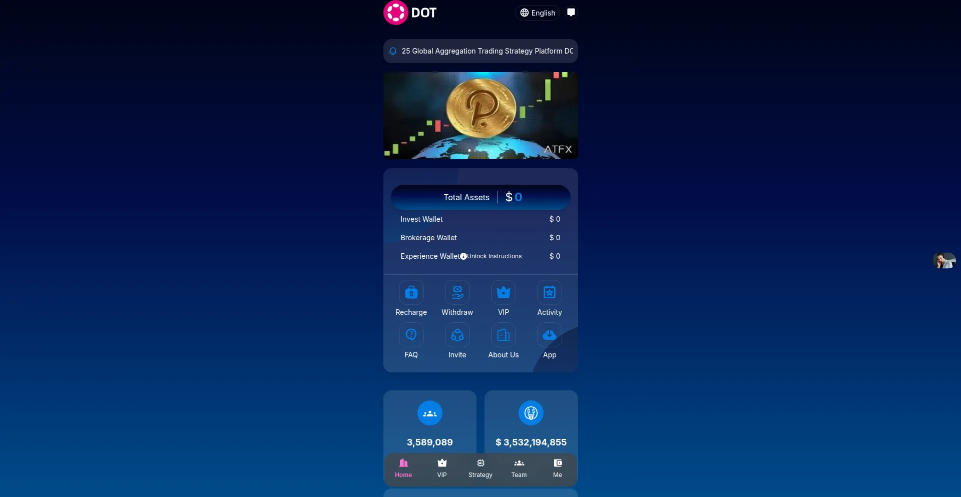 Website screenshot of Usddoot9.com