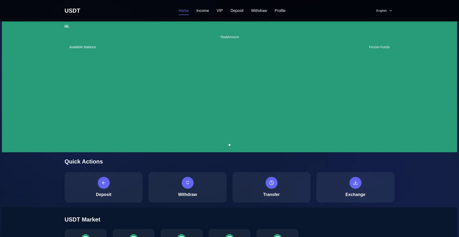 Website screenshot of Usdtwiner.shop