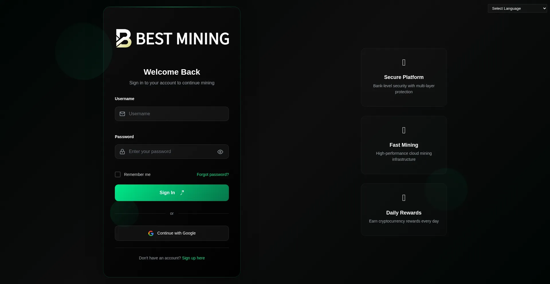 User.bestminer.pro