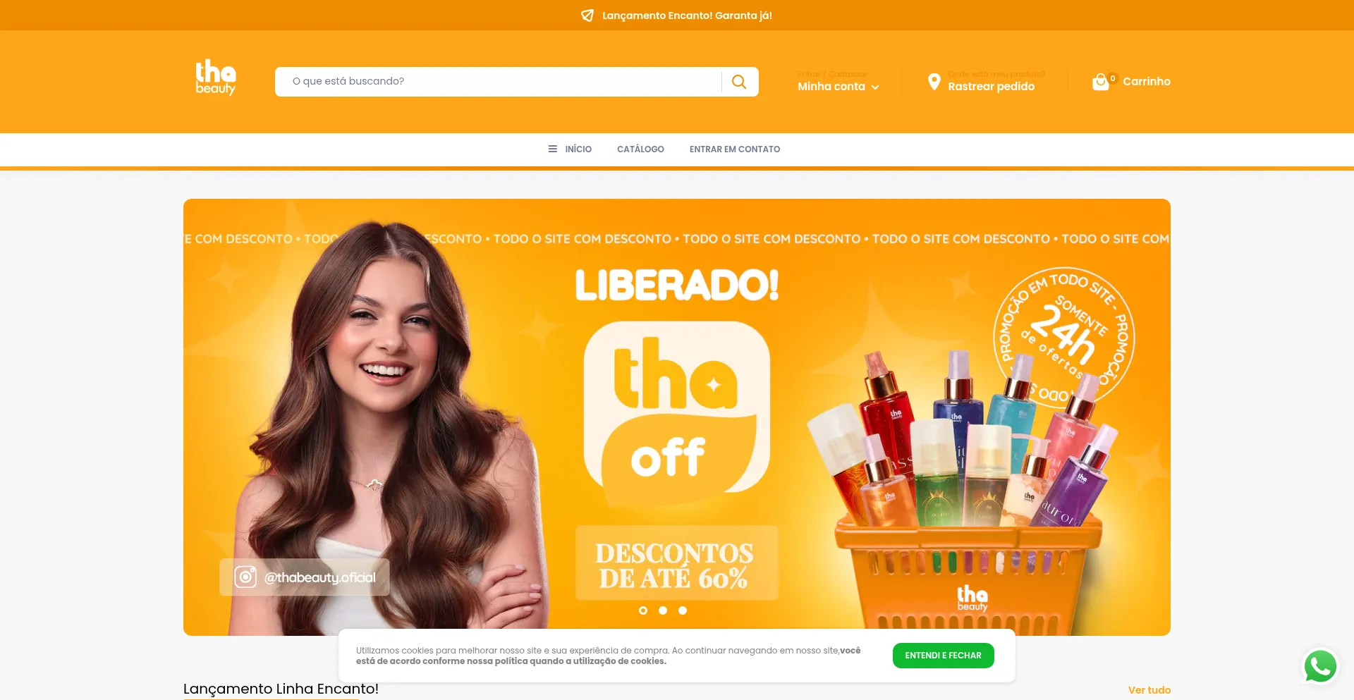 Website screenshot of Usethatha.shop