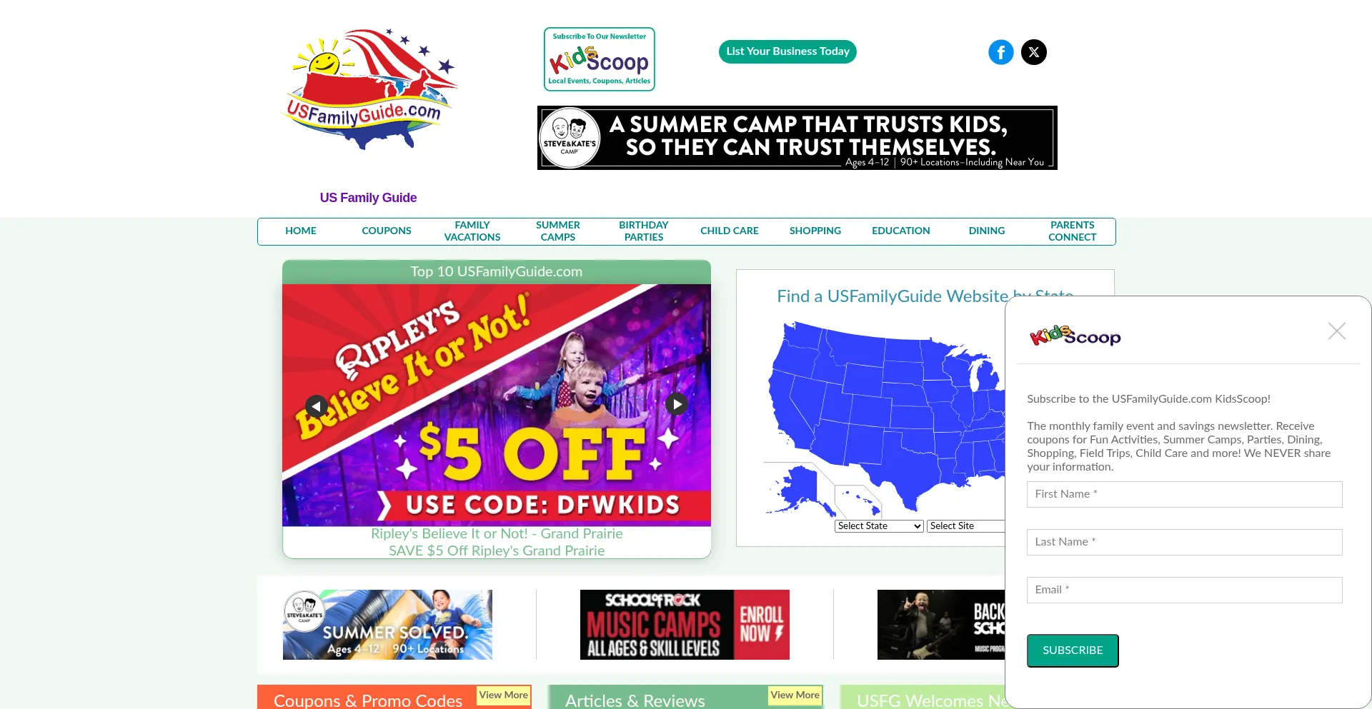 Usfamilyguide.com
