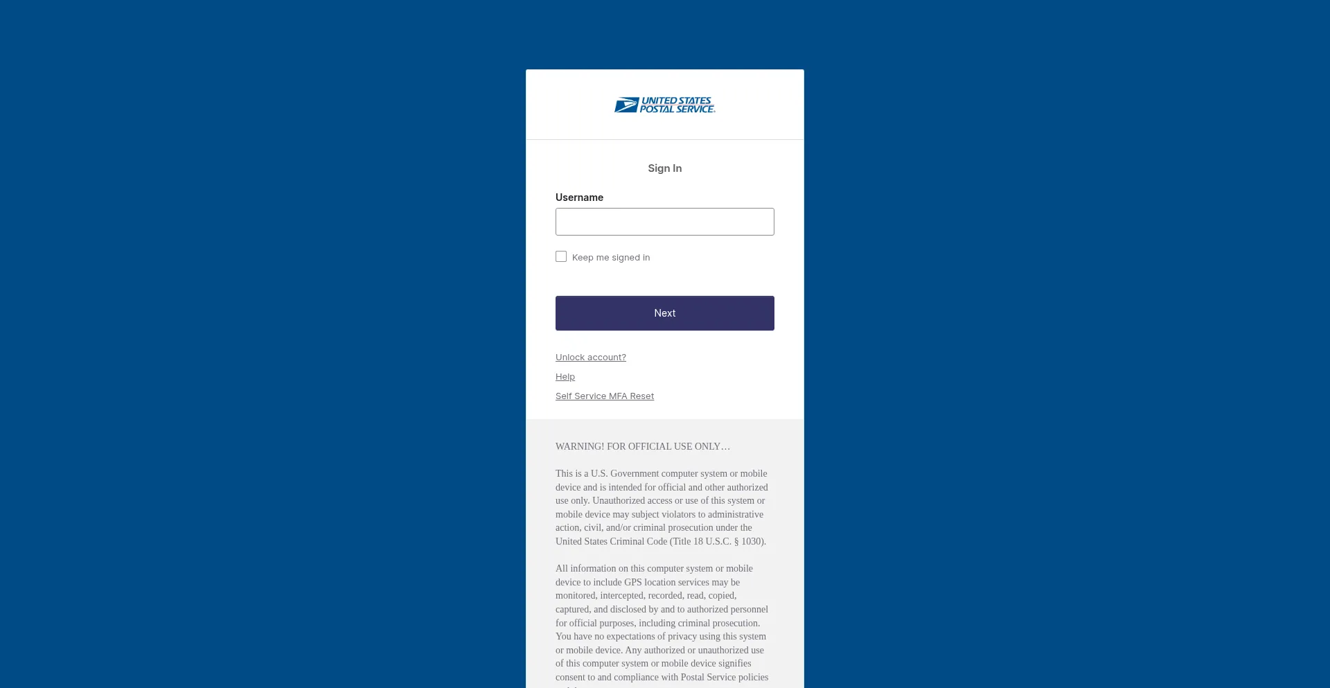 Usps.avaturefed.net