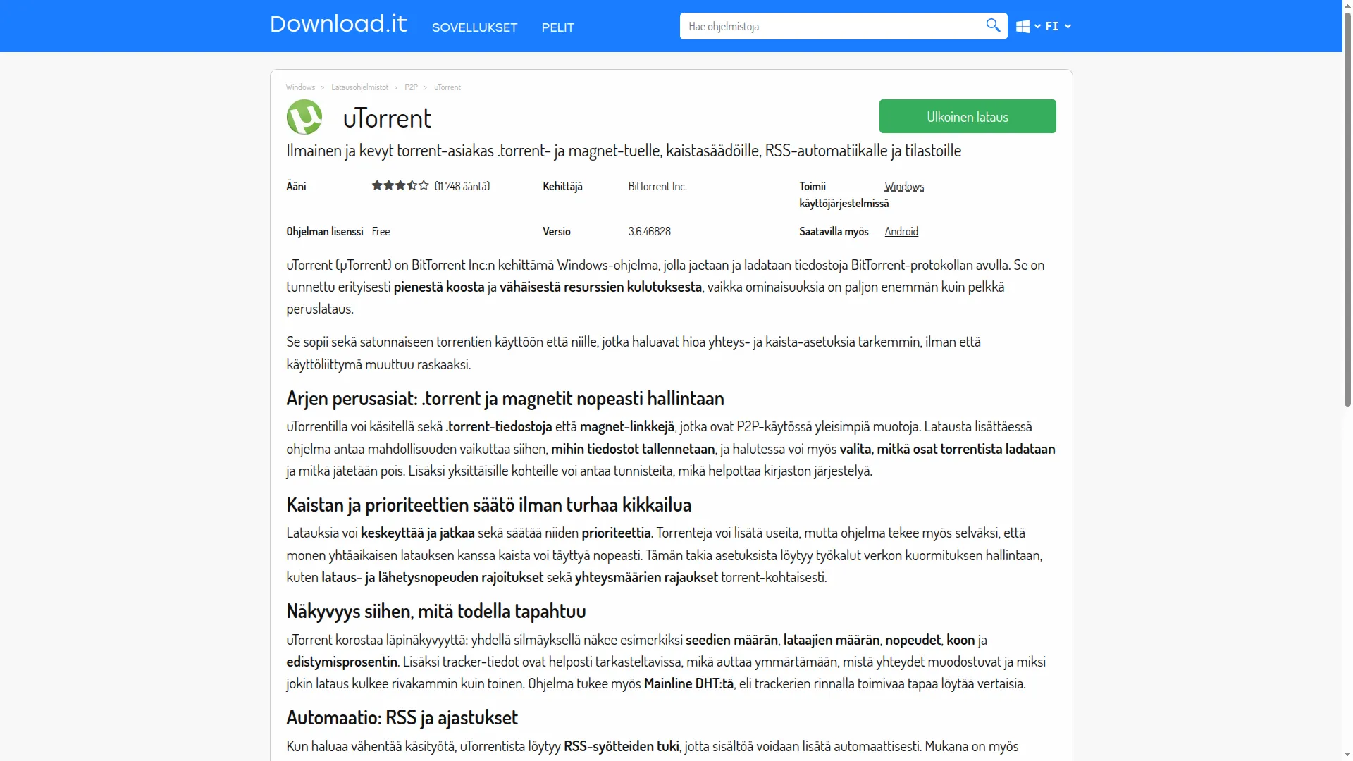 Utorrent.fi.download.it