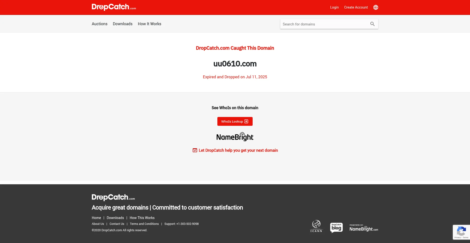 Website screenshot of Uu0610.com