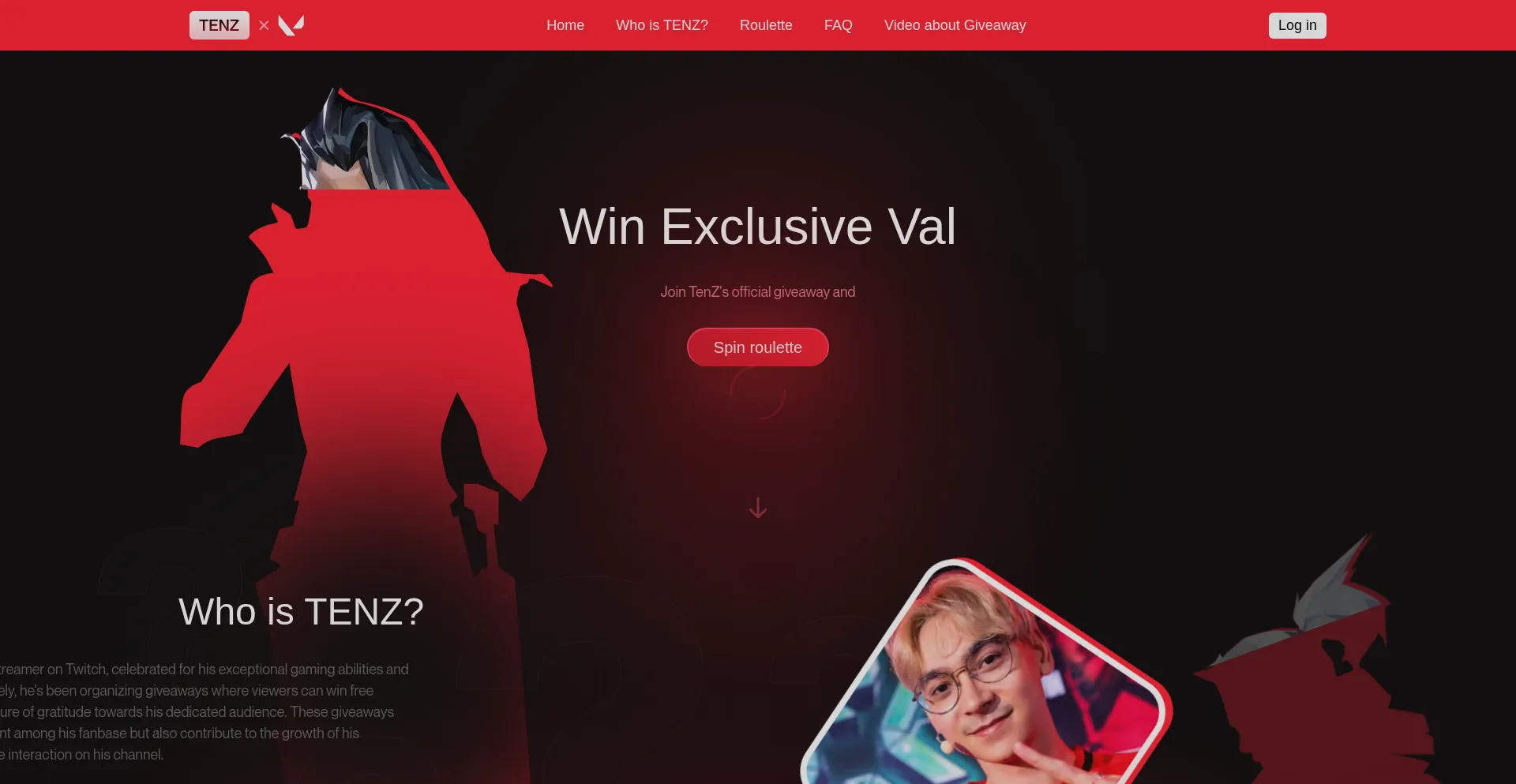 Website screenshot of Valobesty.com