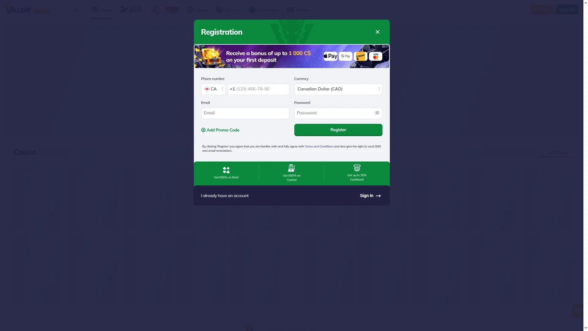 Valor.bet