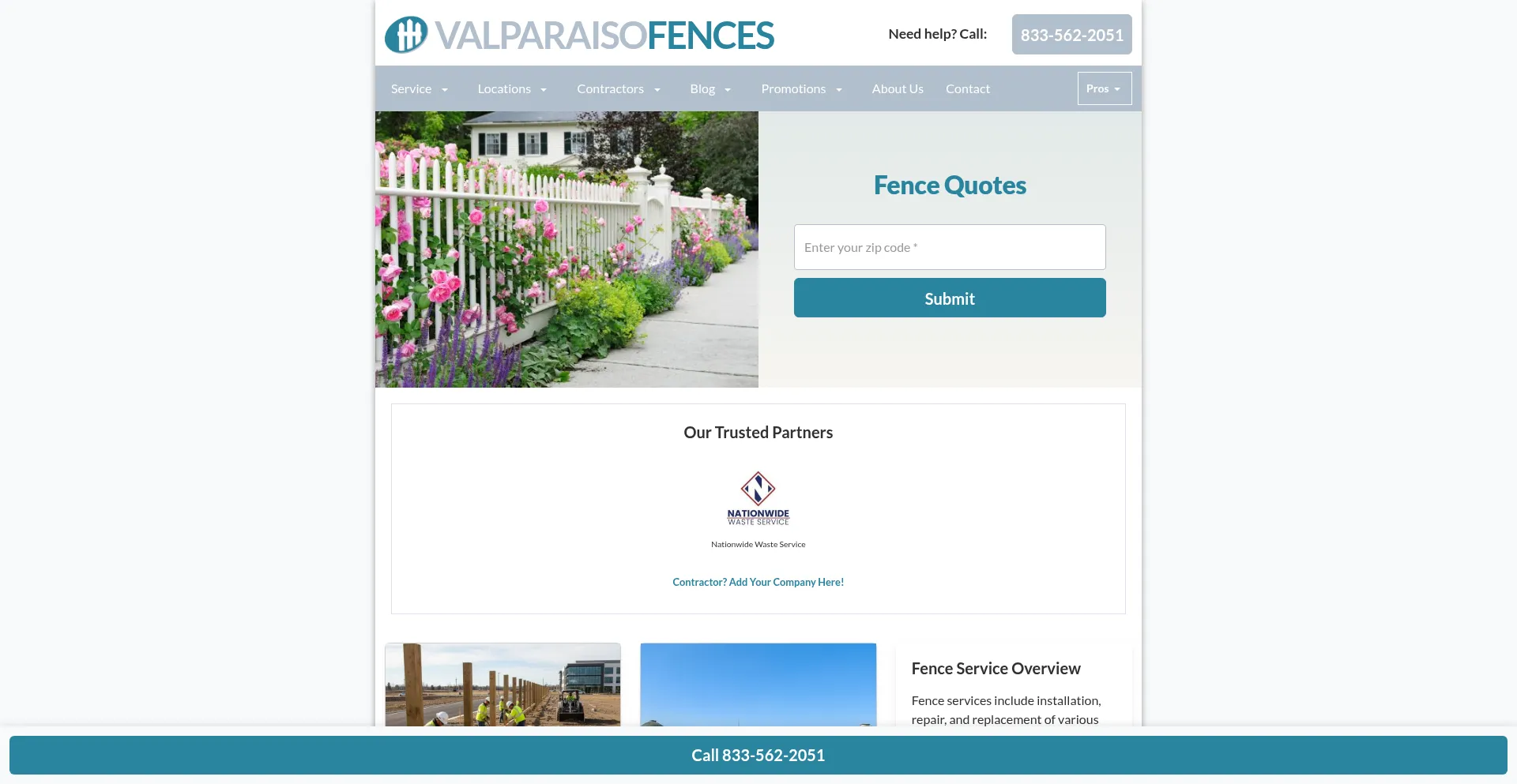 Valparaisofences.com