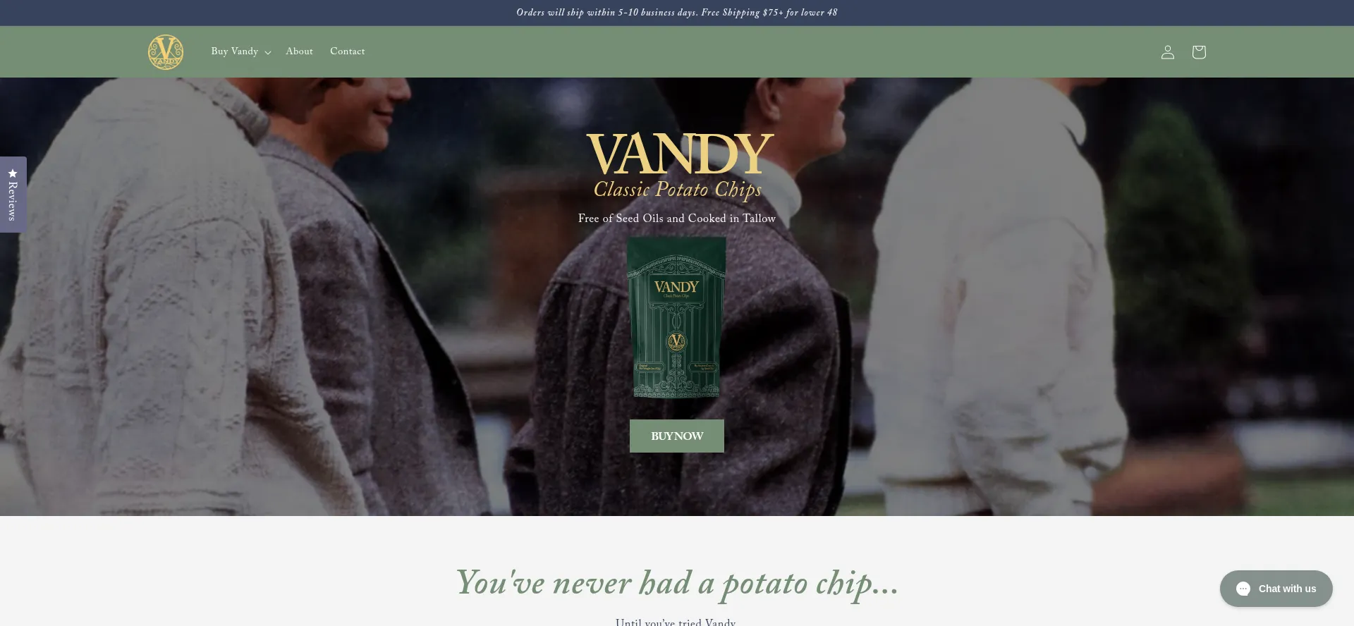 Vandycrisps.com