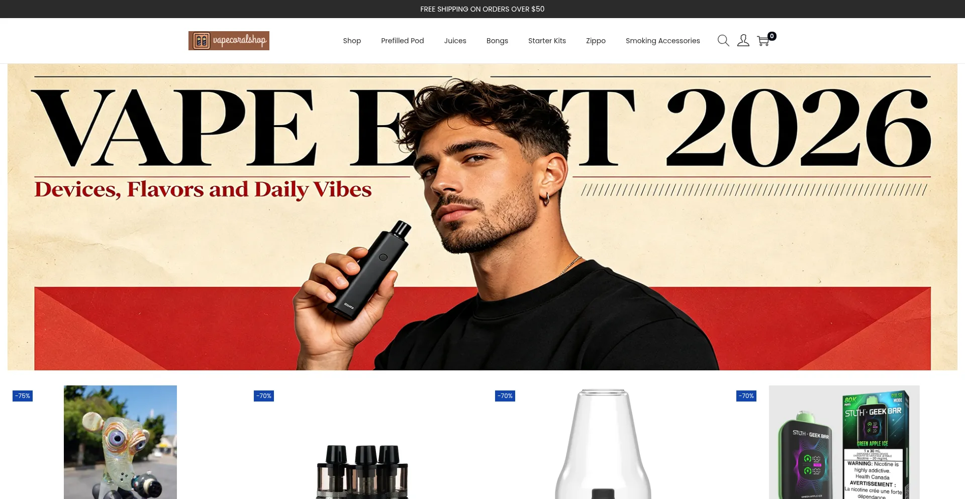 Vapecoralshop.com