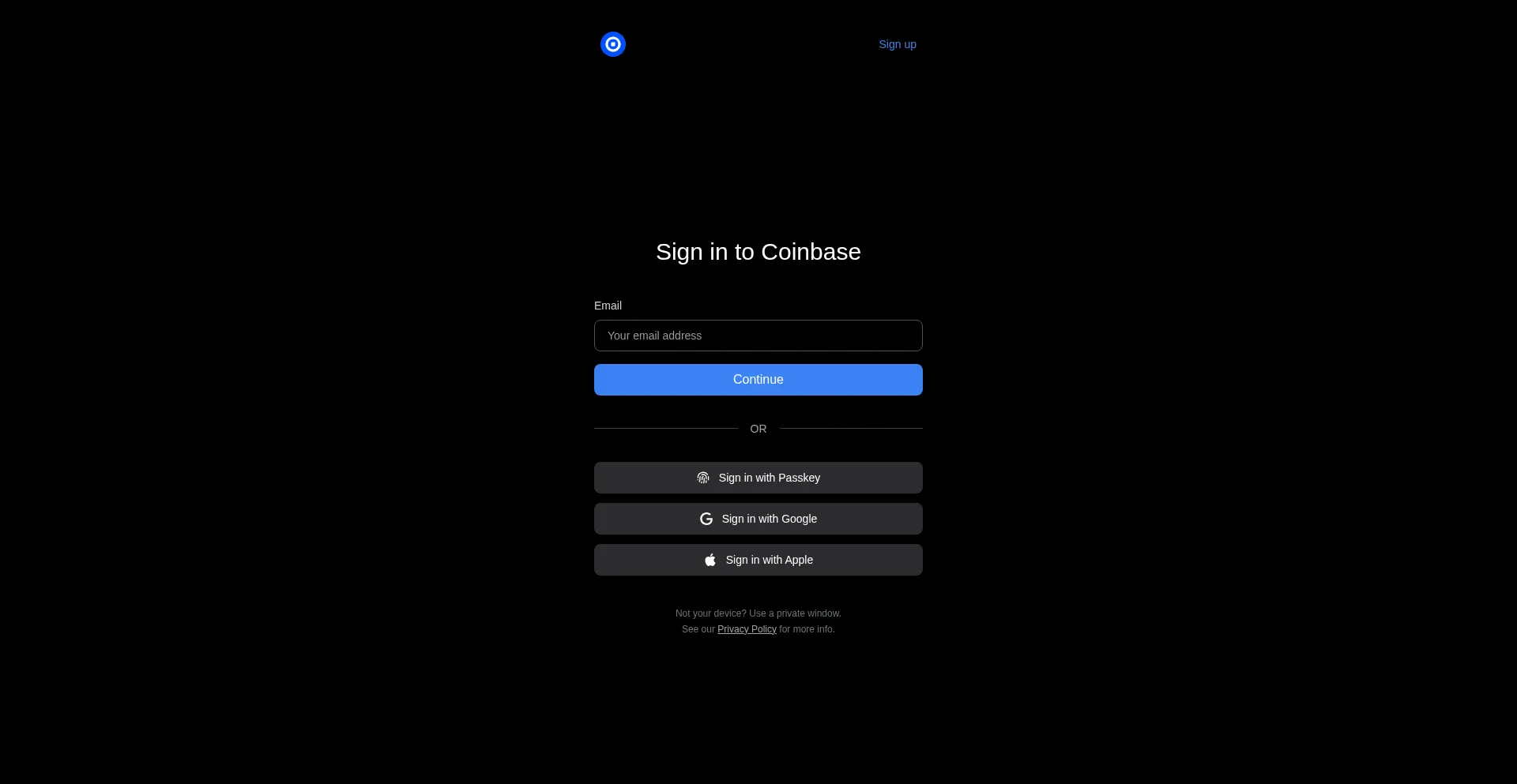 Website screenshot of Vaultcoinsecure.net