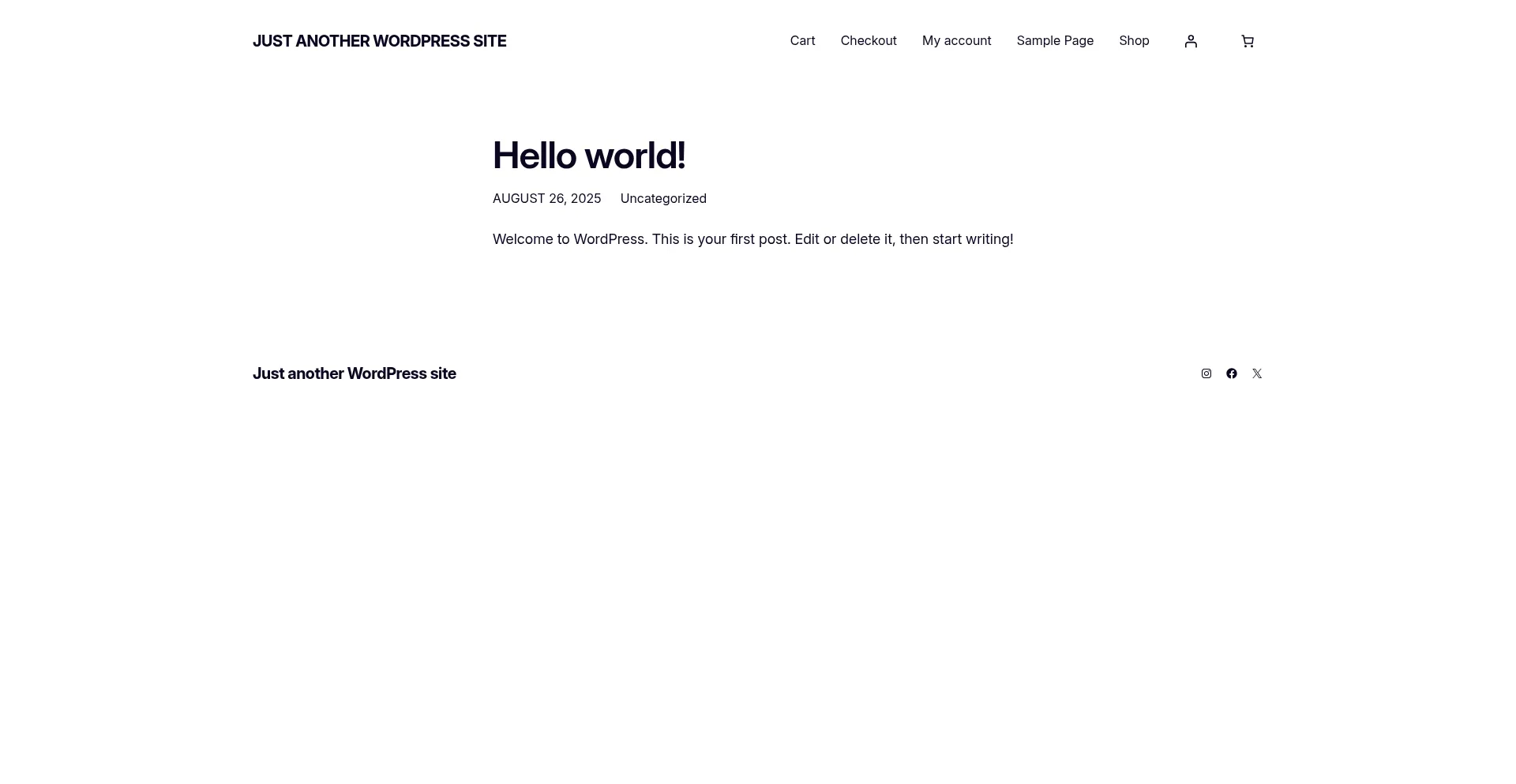 Website screenshot of Vaxjoapotek.com