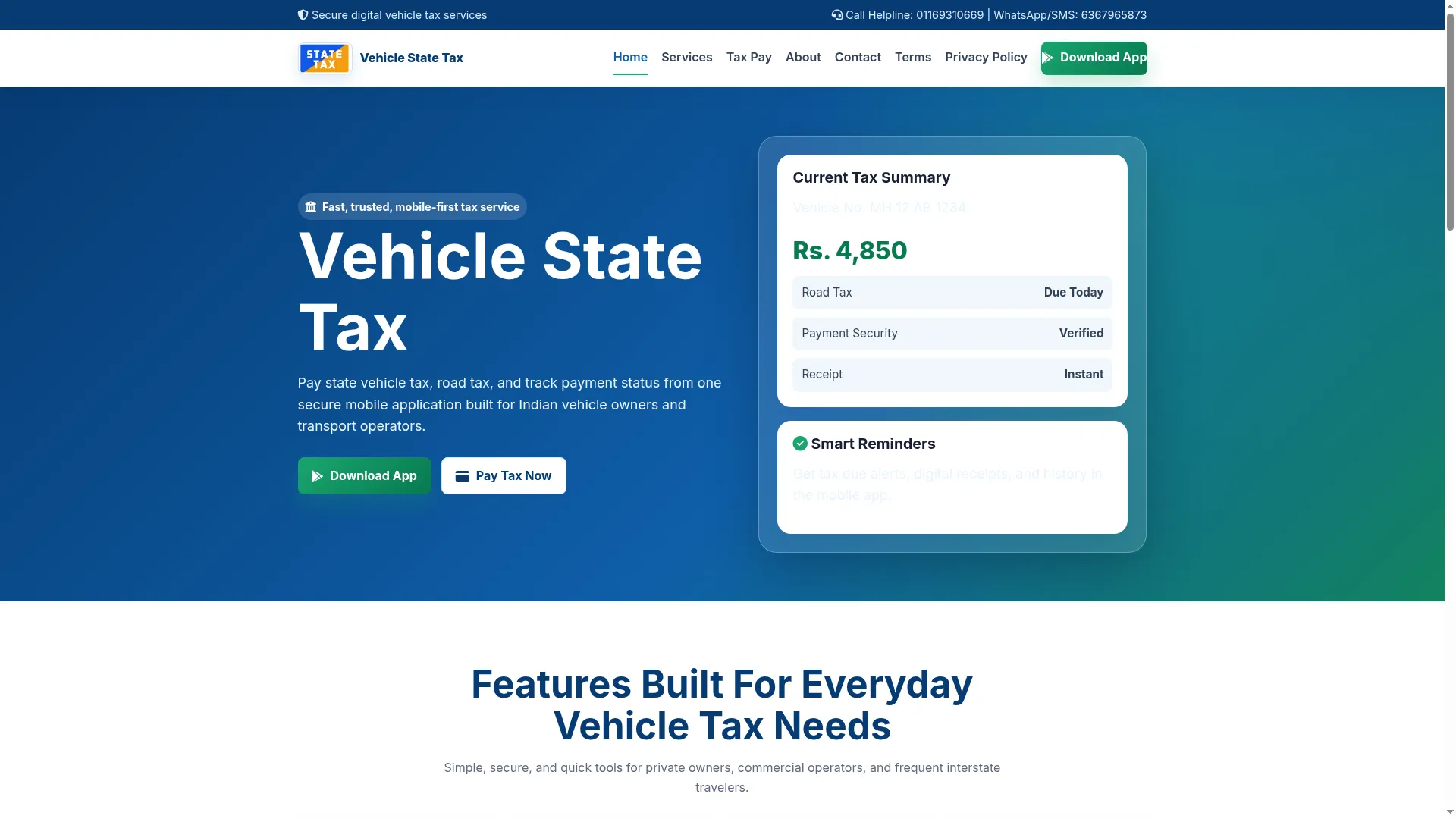 Vehiclestatetax.com