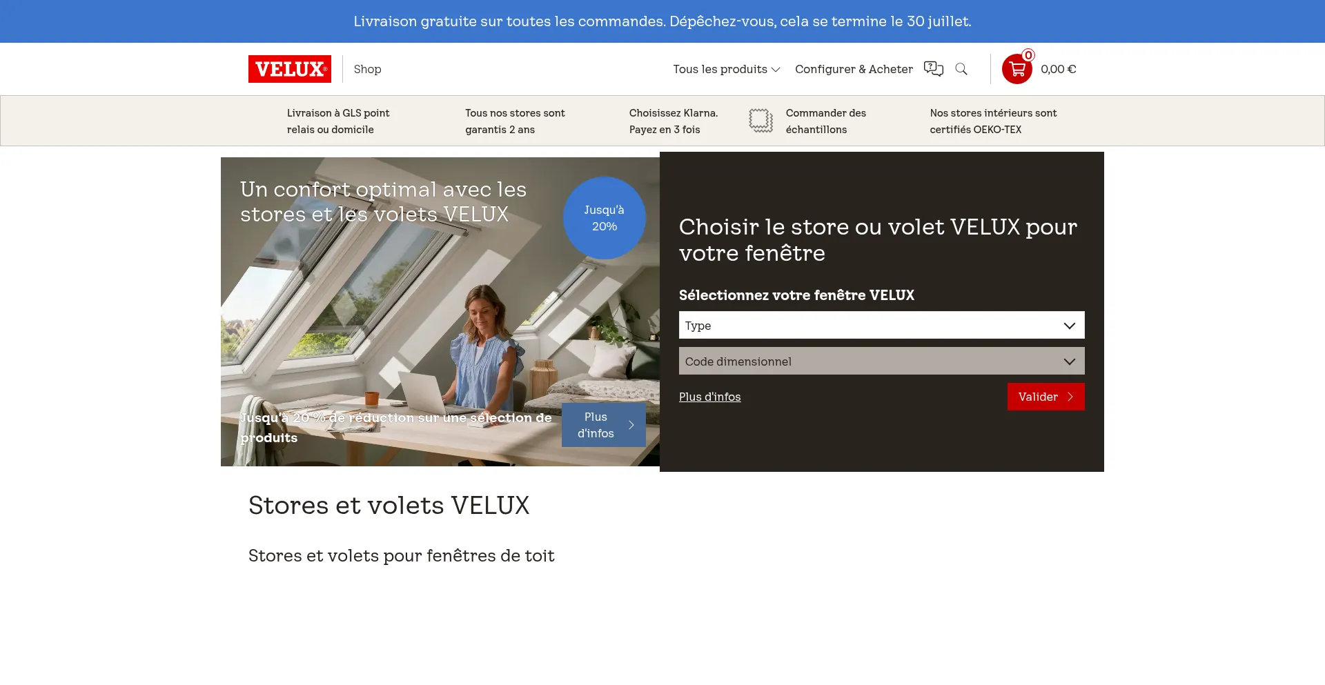 Veluxshop.fr