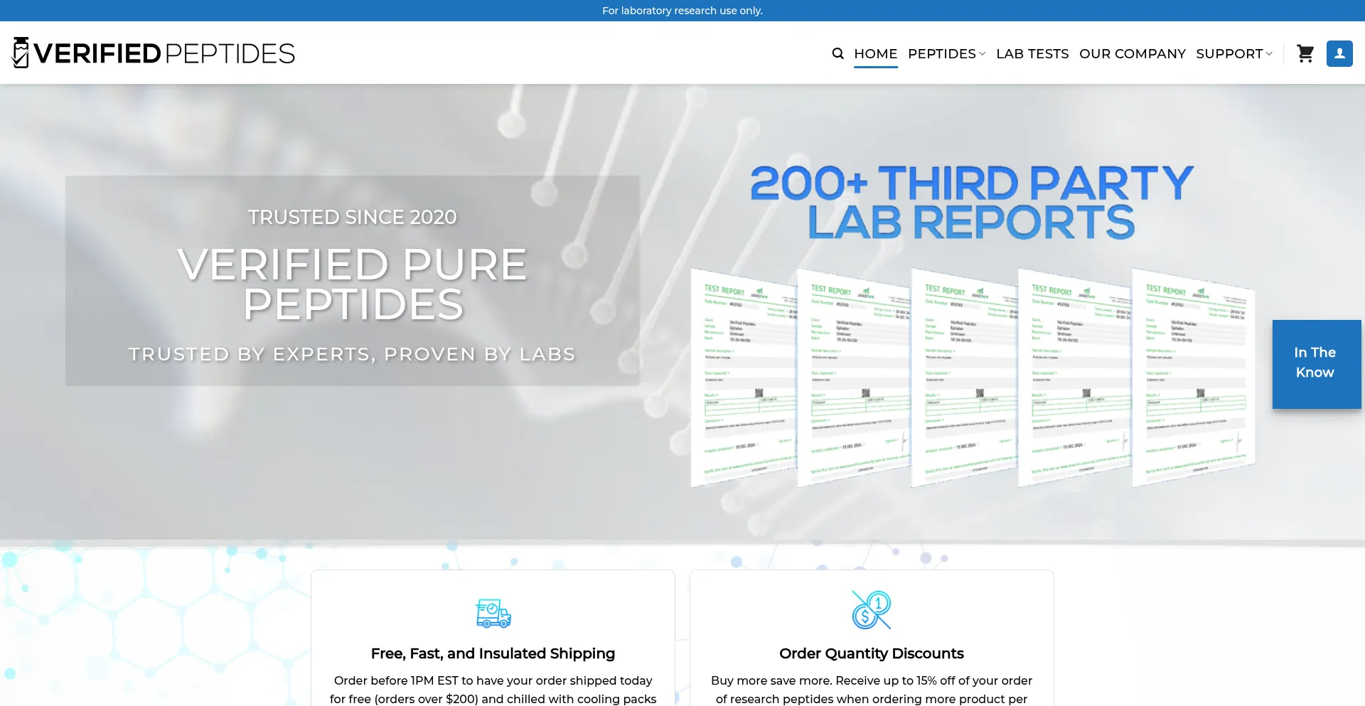 Verifiedpeptides.com