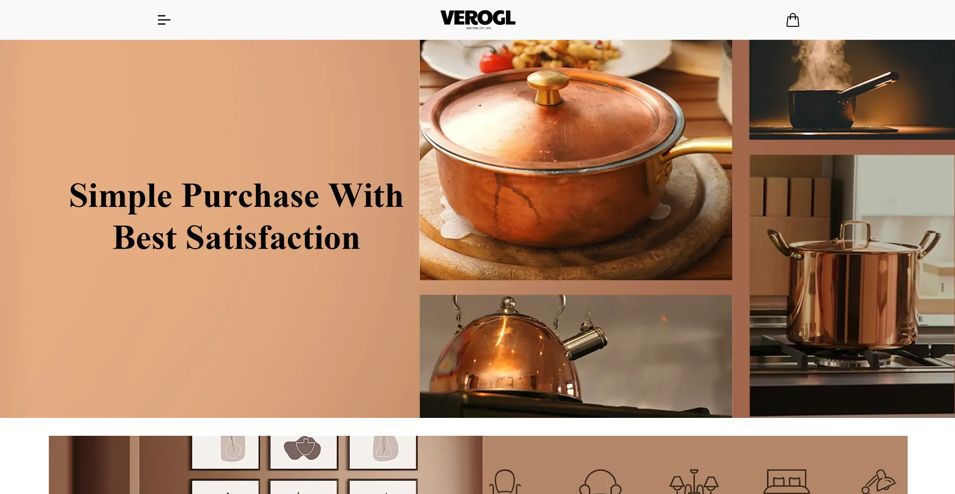 Website screenshot of Verogl.com