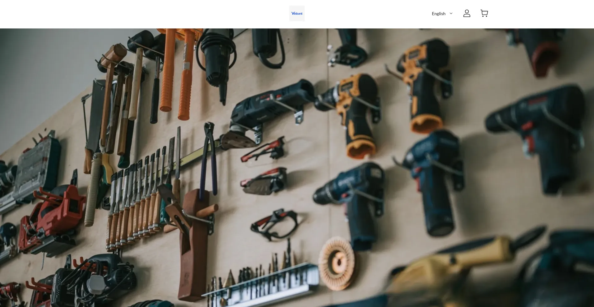 Website screenshot of Vesburst.shop
