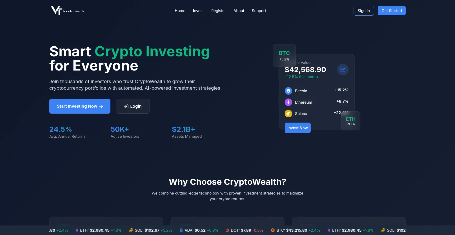 Vestcoindtc.com