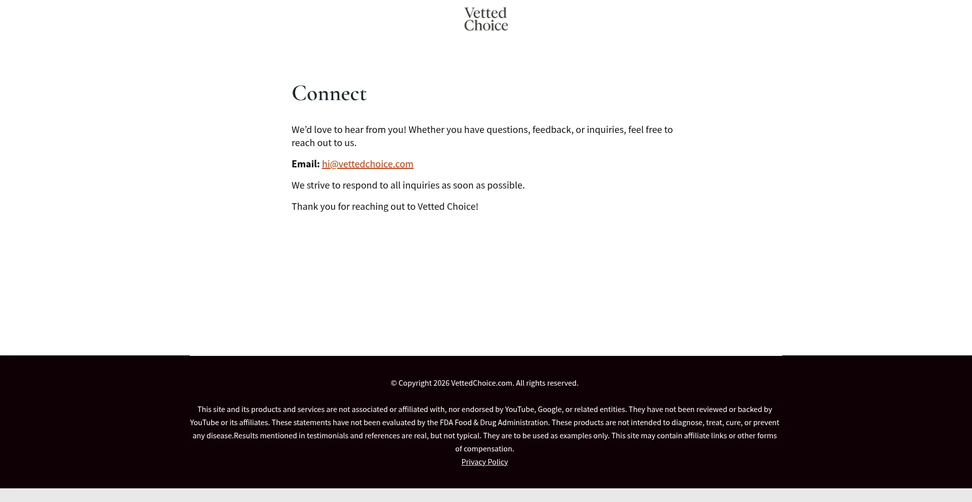 Vettedchoice.com