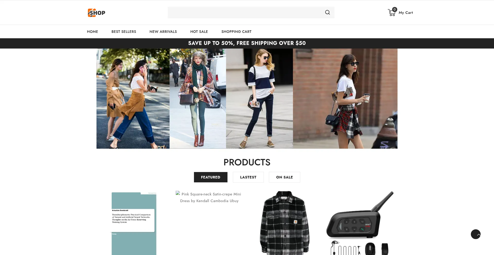Website screenshot of Vhnbmall.shop
