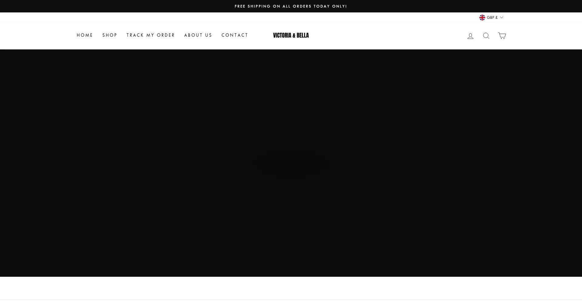 Website screenshot of Victoria-bella.com