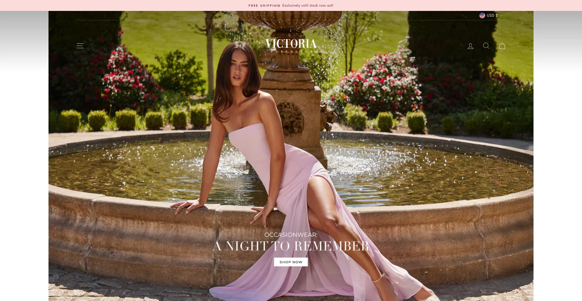 Website screenshot of Victoria-vancouver.com