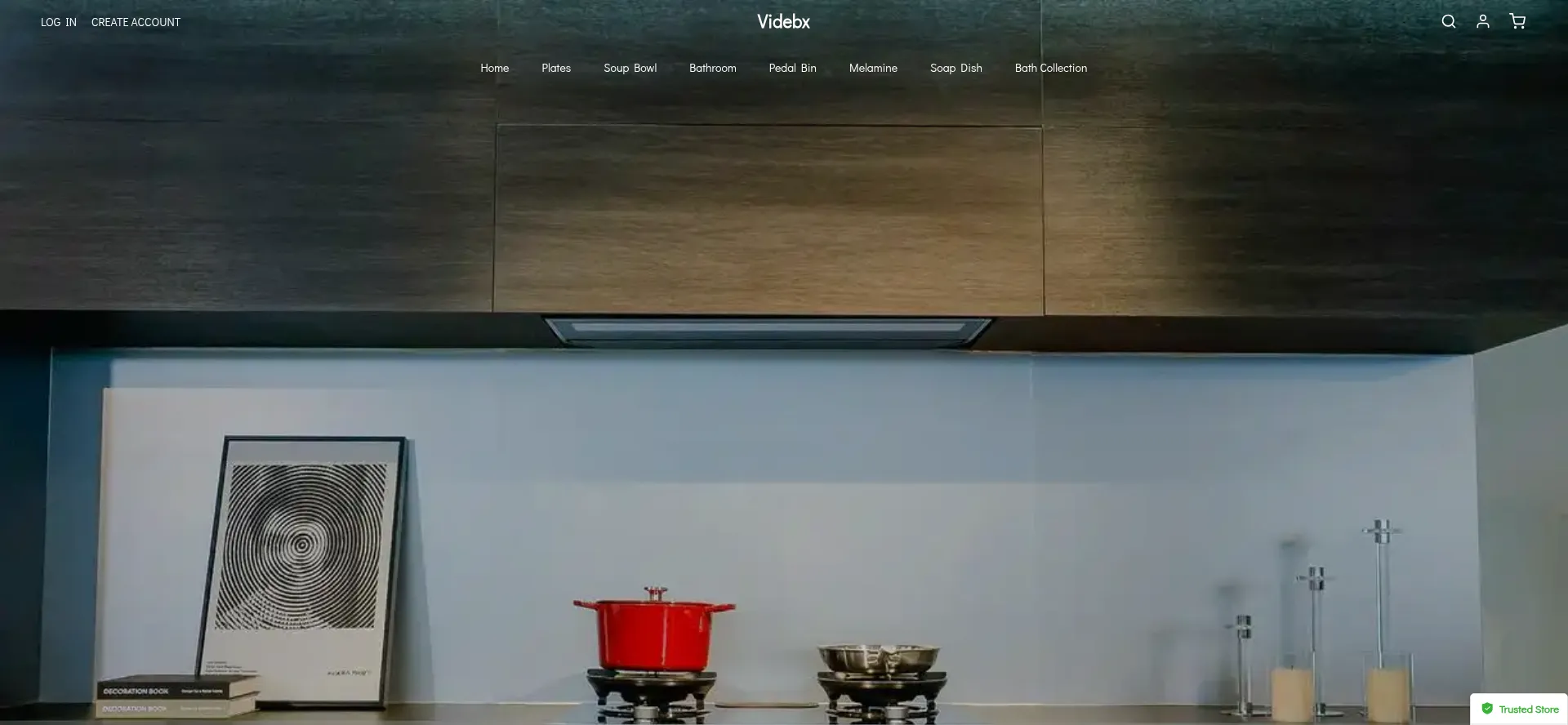 Website screenshot of Videbx.com