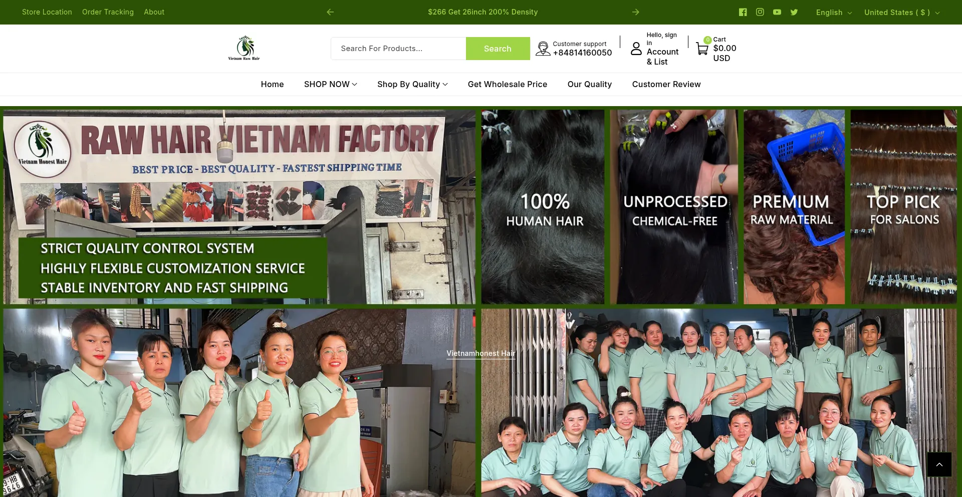 Vietnameserawhair.com