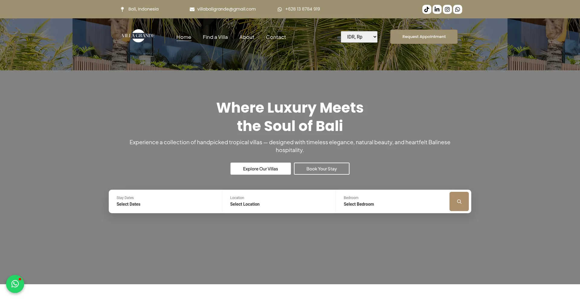 Villabaligrande.com