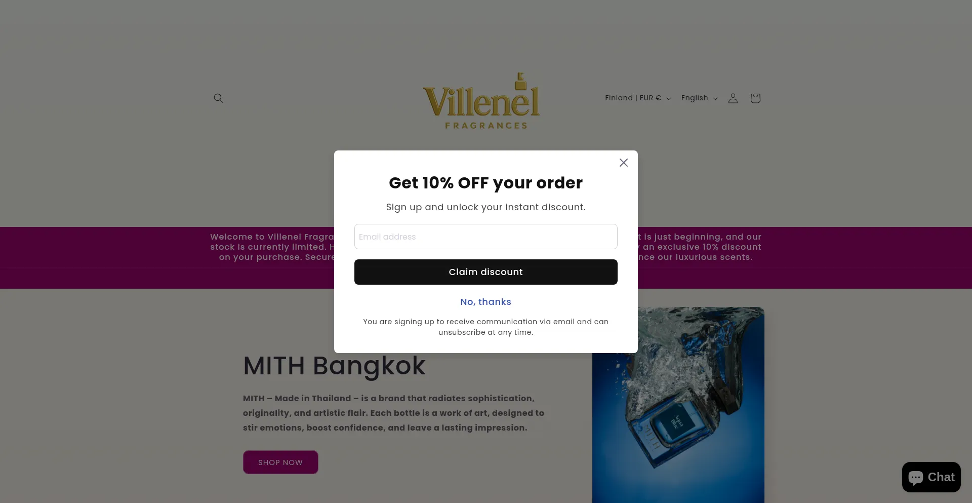 Villenelfragrances.com