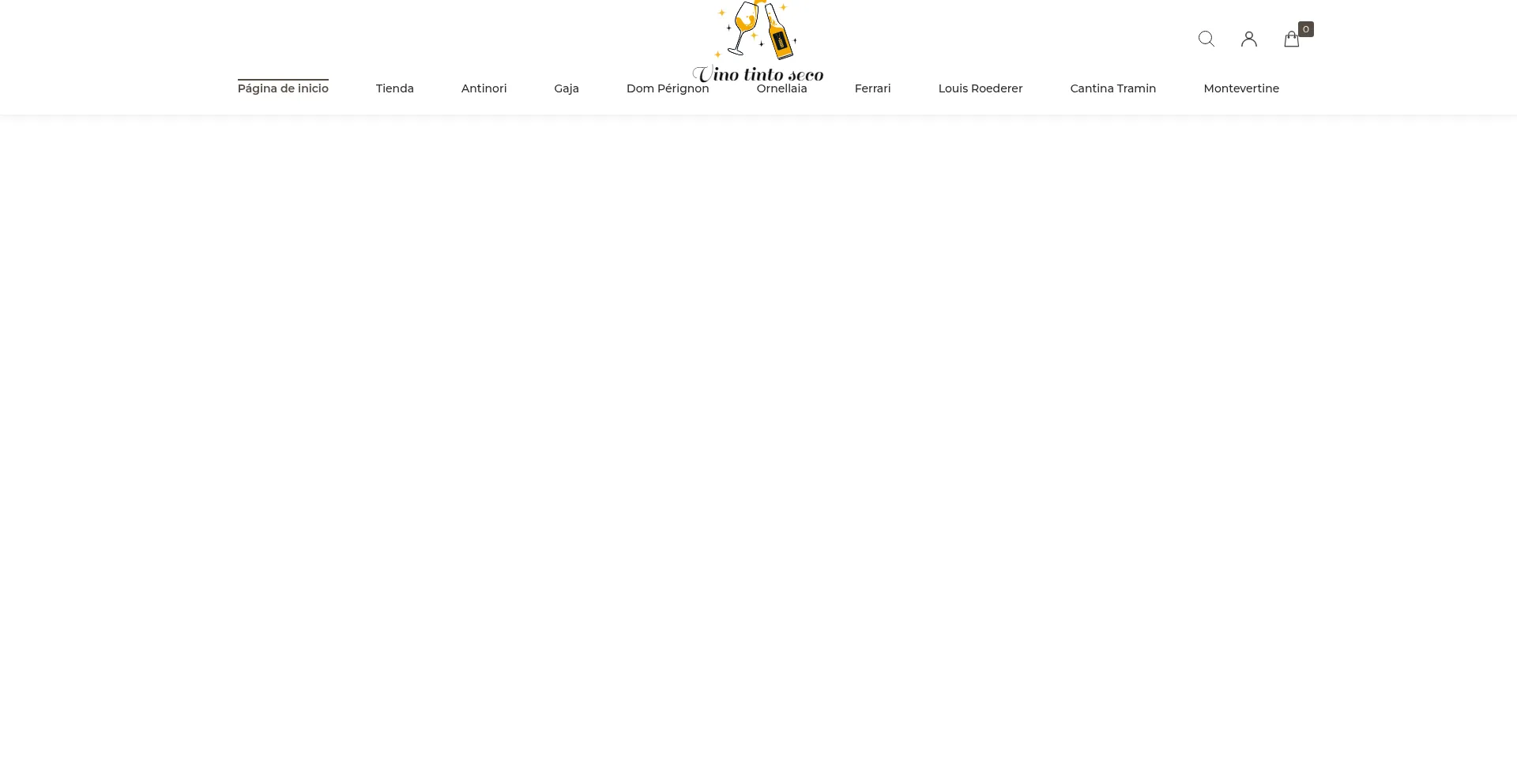 Website screenshot of Vinotintoseco.com