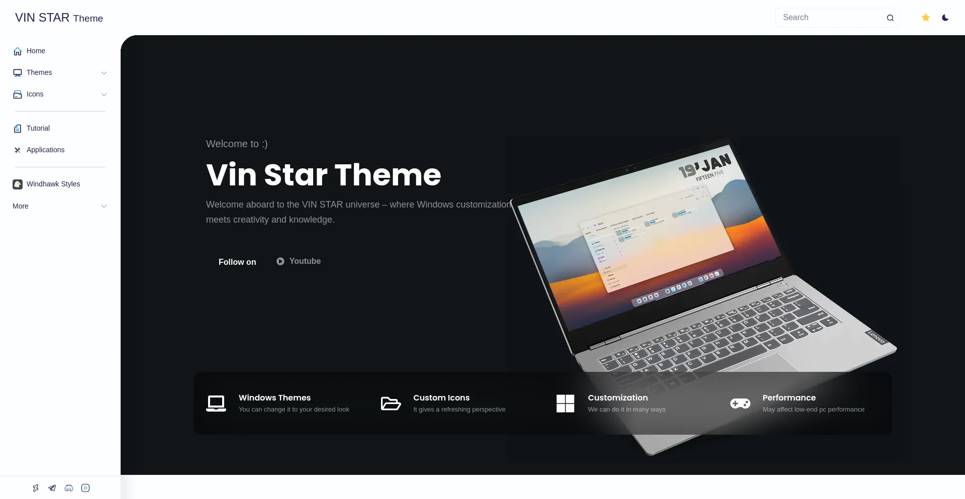 Vinstartheme.com