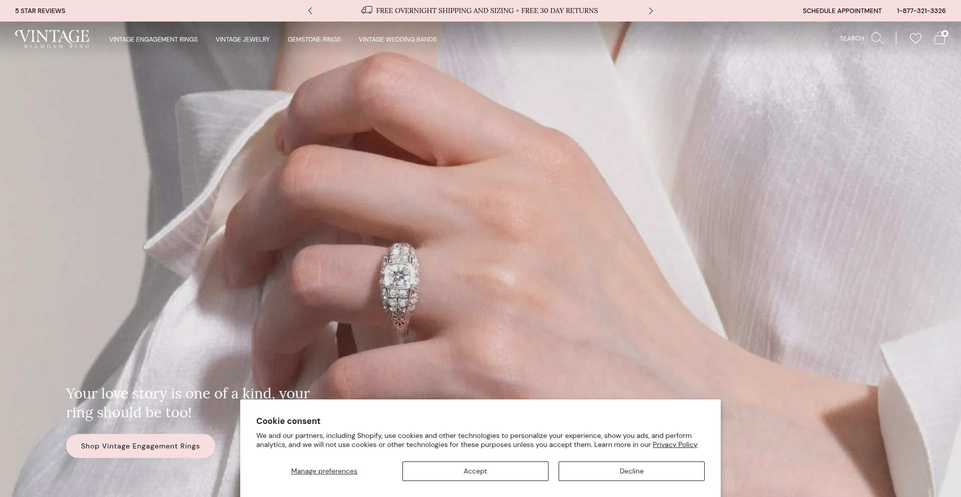 Vintagediamondring.com