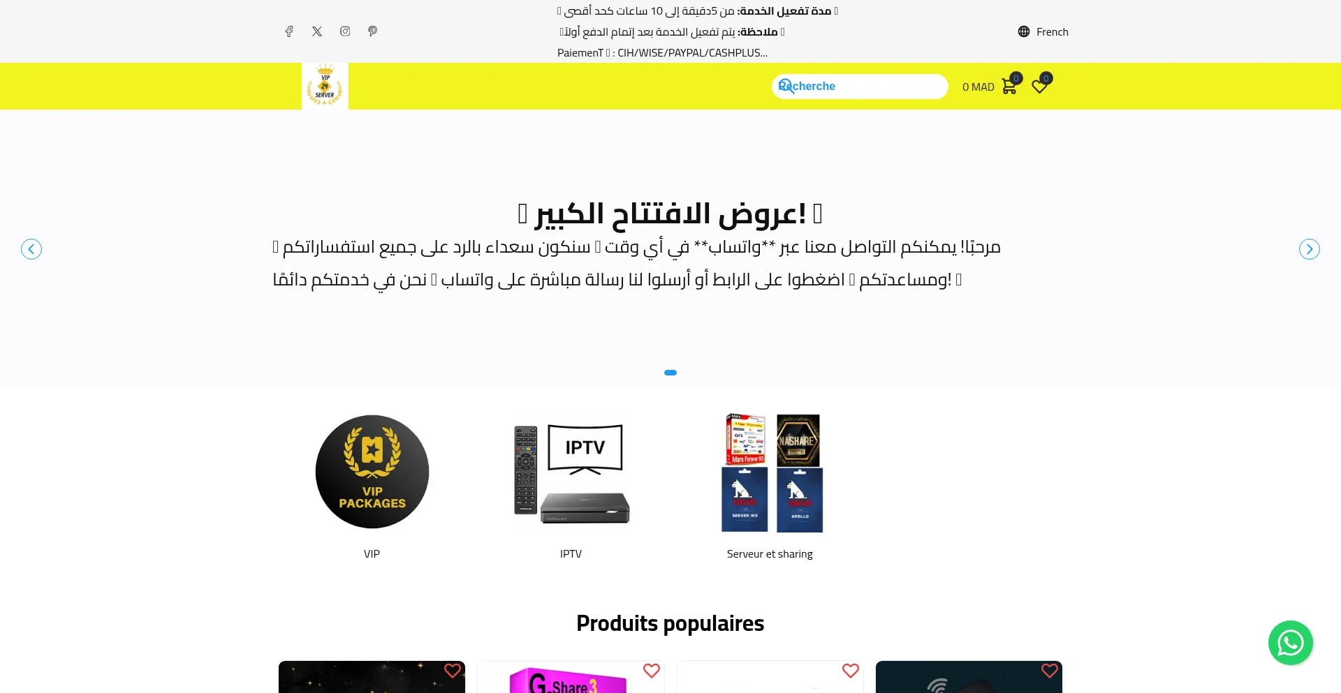 Vip24server.store