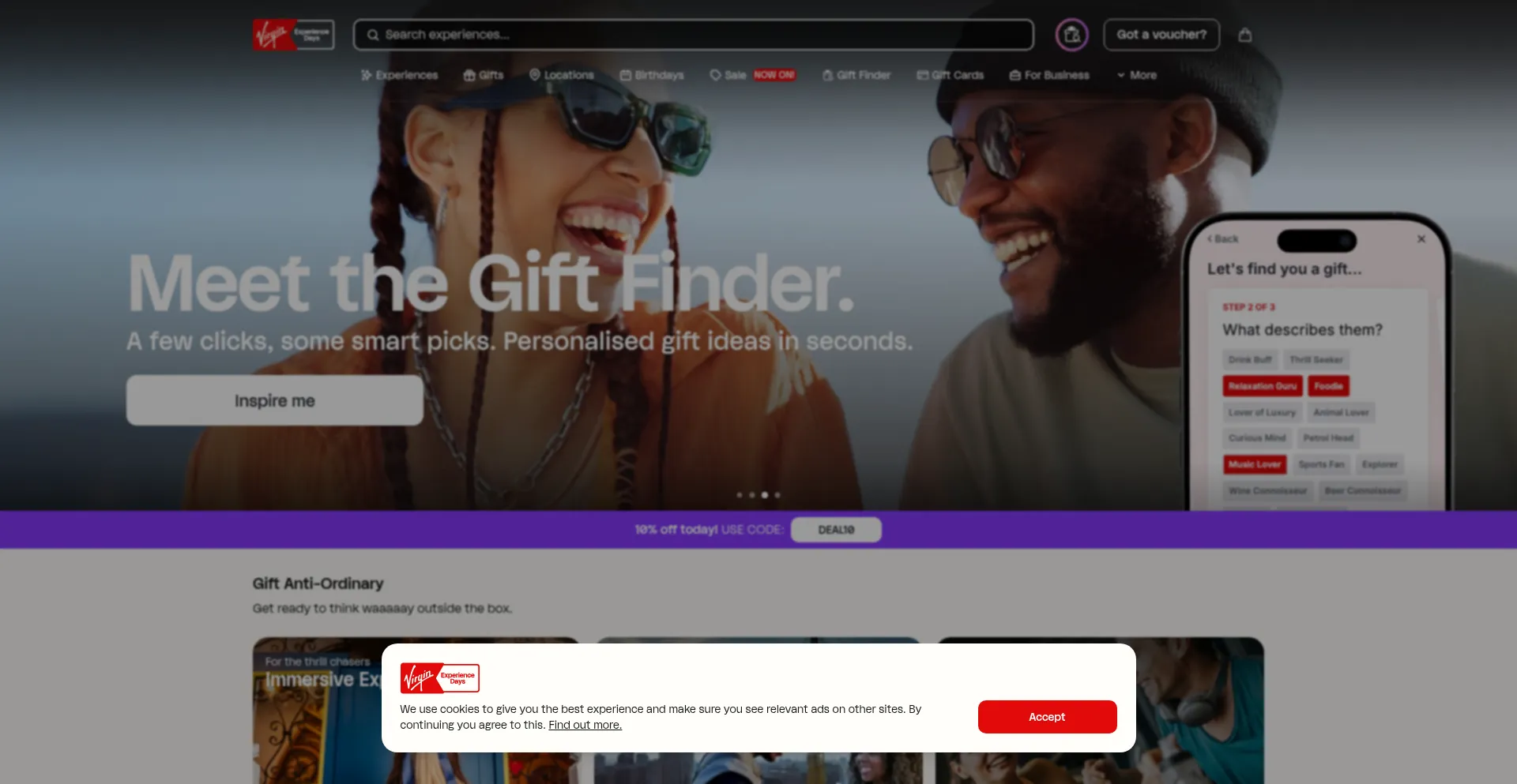 Virginexperiencedays.co.uk