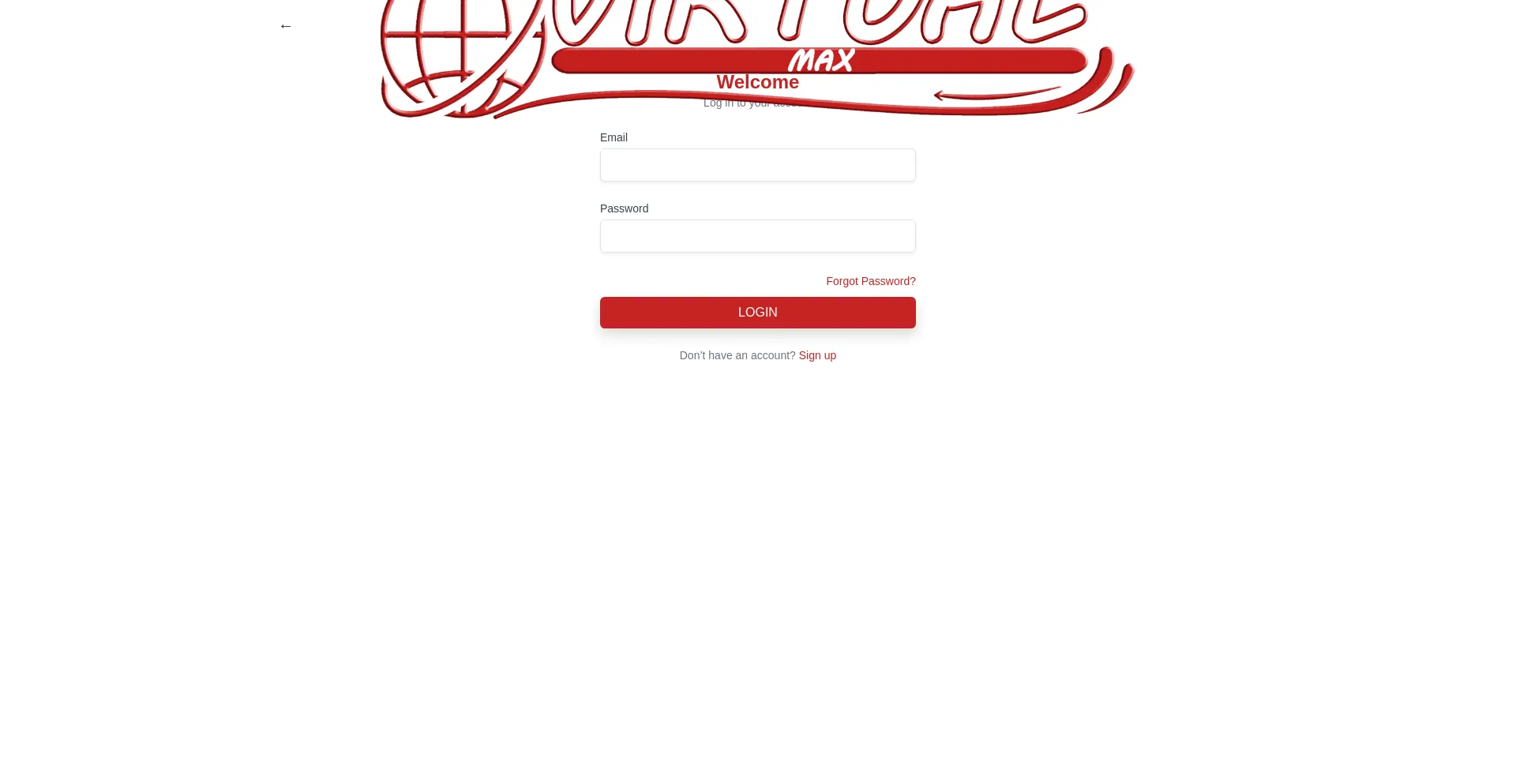 Website screenshot of Virtual-max.co