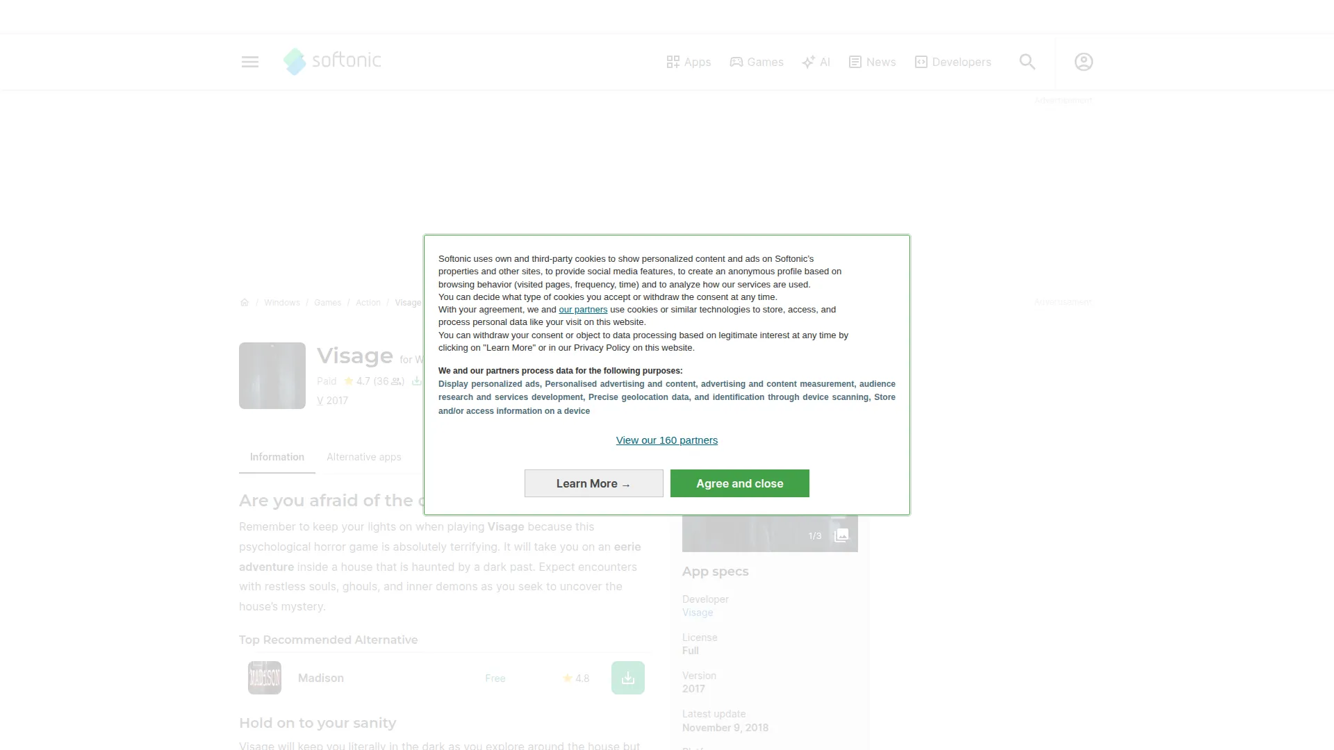 Visage.en.softonic.com