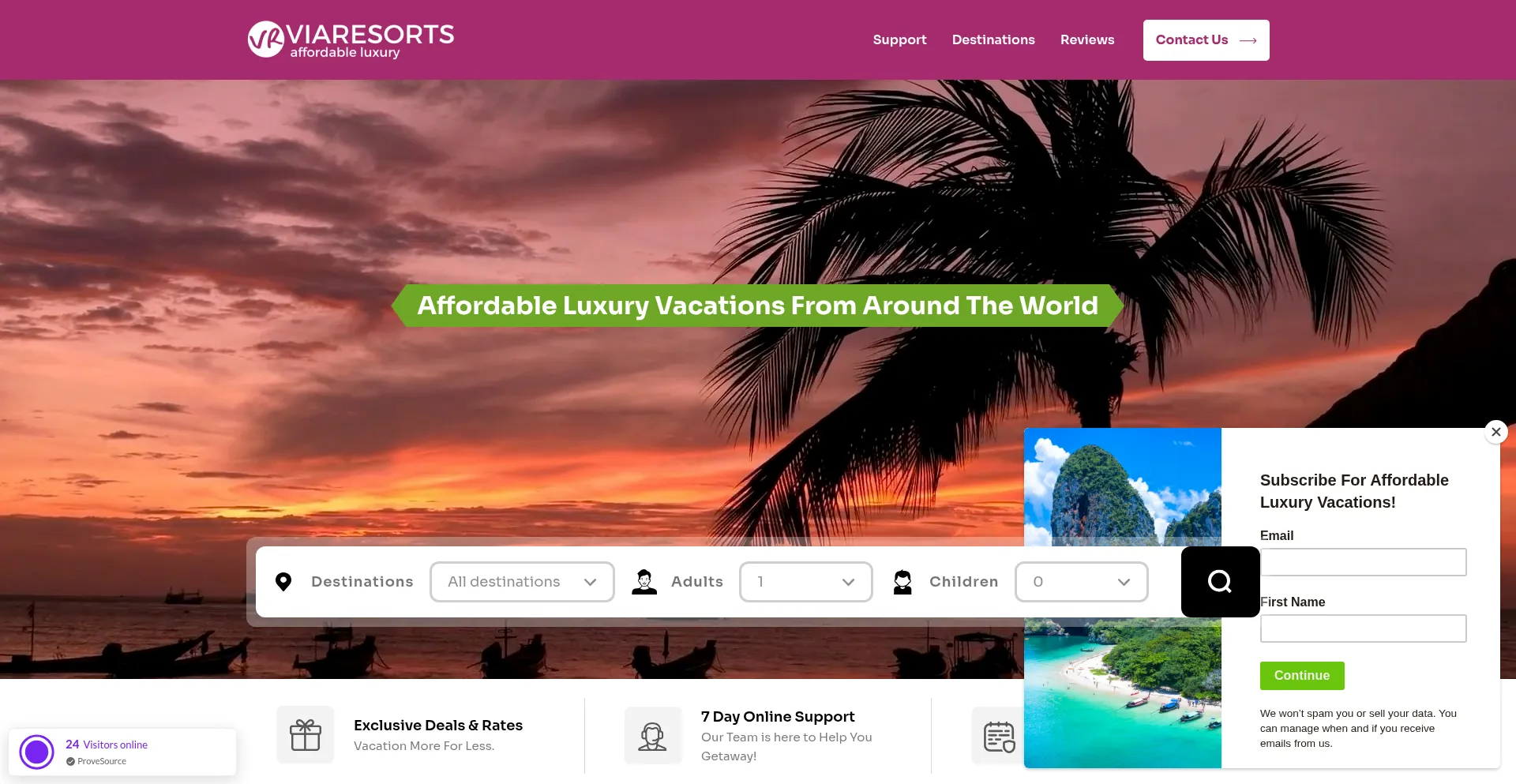 Visit.viaresorts.com