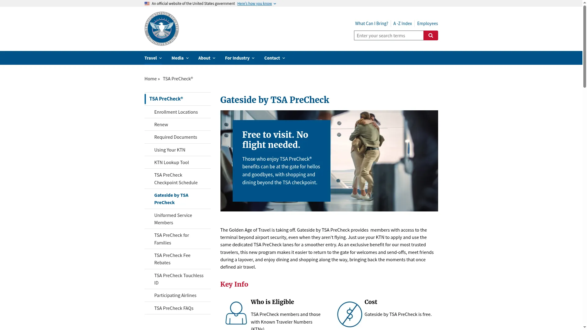 Visitorpass.tsa.gov