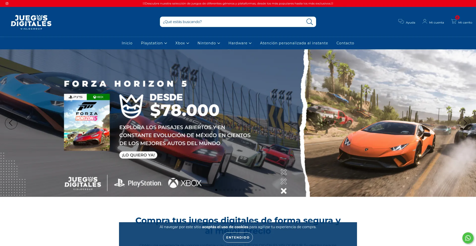 Website screenshot of Vislogroup.com