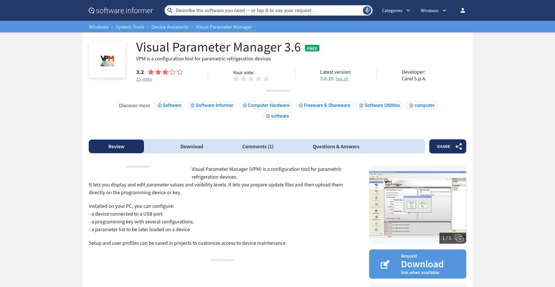 Visual-parameter-manager.software.informer.com