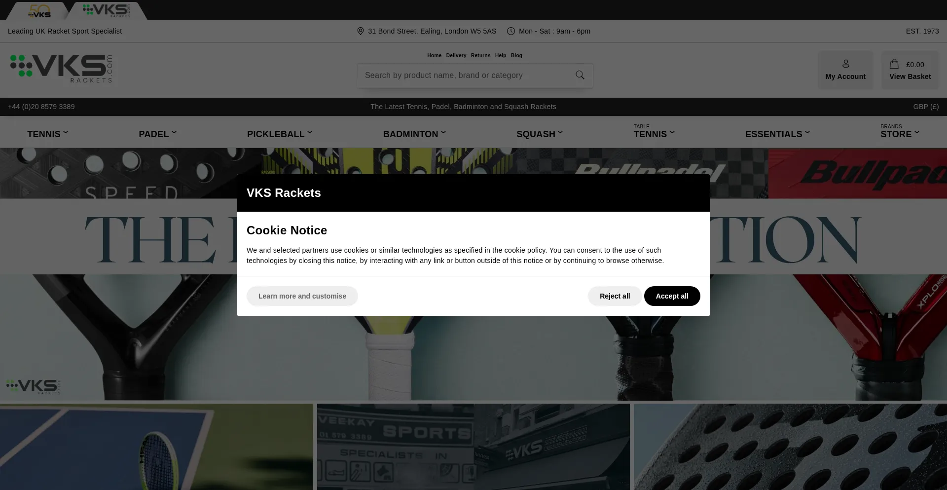 Vksrackets.com