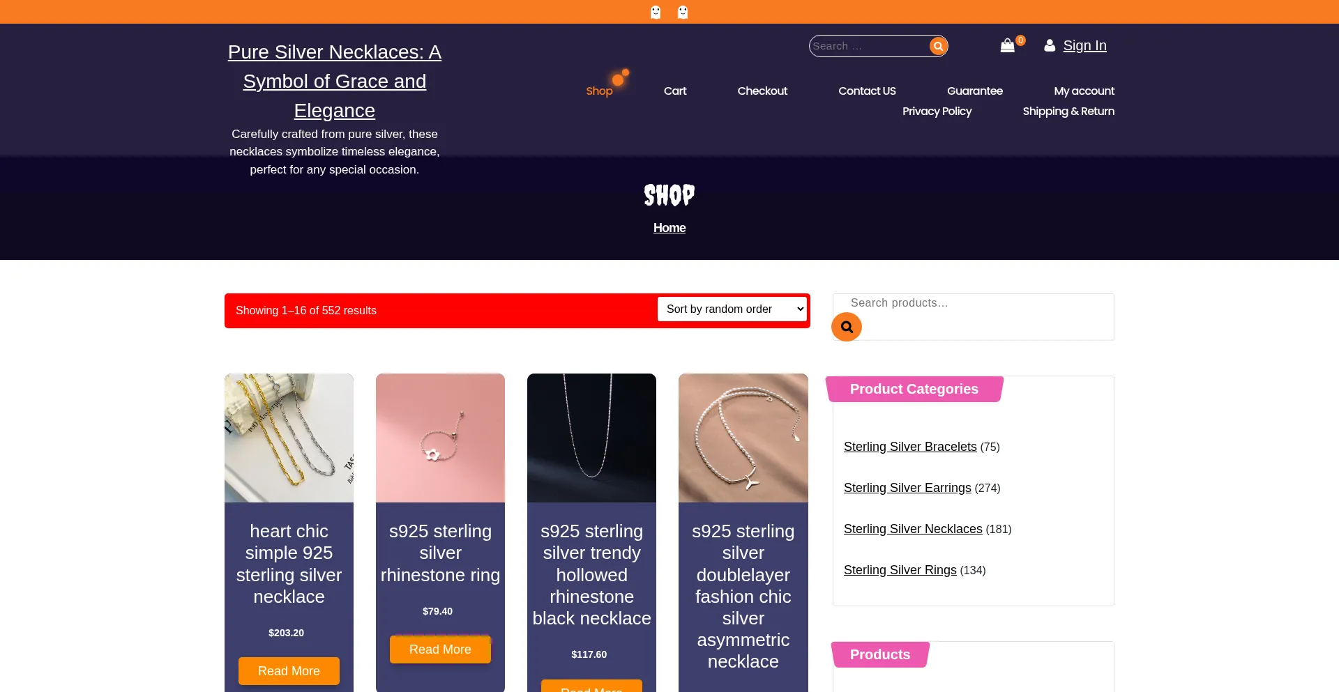 Website screenshot of Vodis.shop