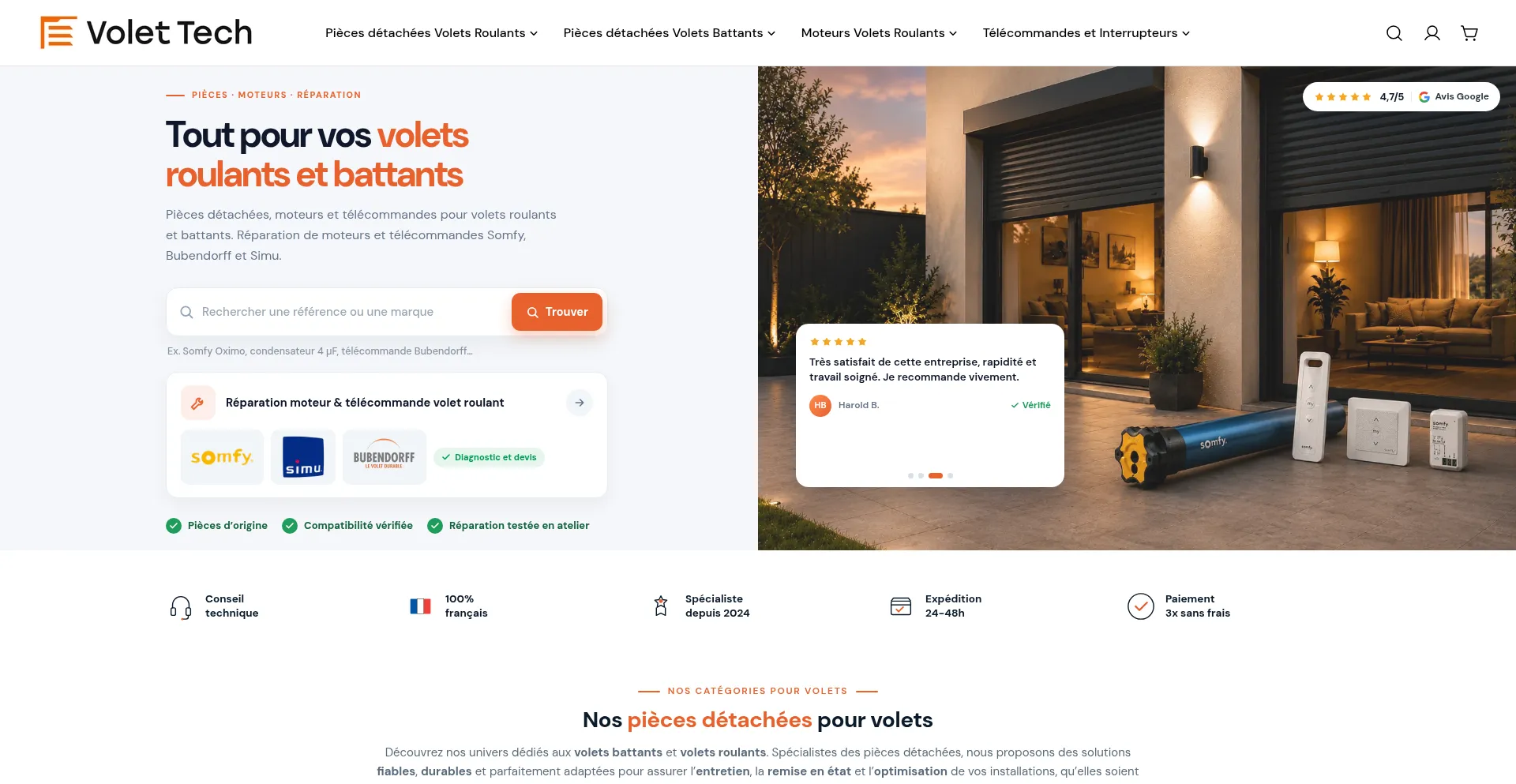Volet-tech.fr